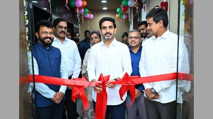 20 lakh jobs target lokesh inaugurates apedb office